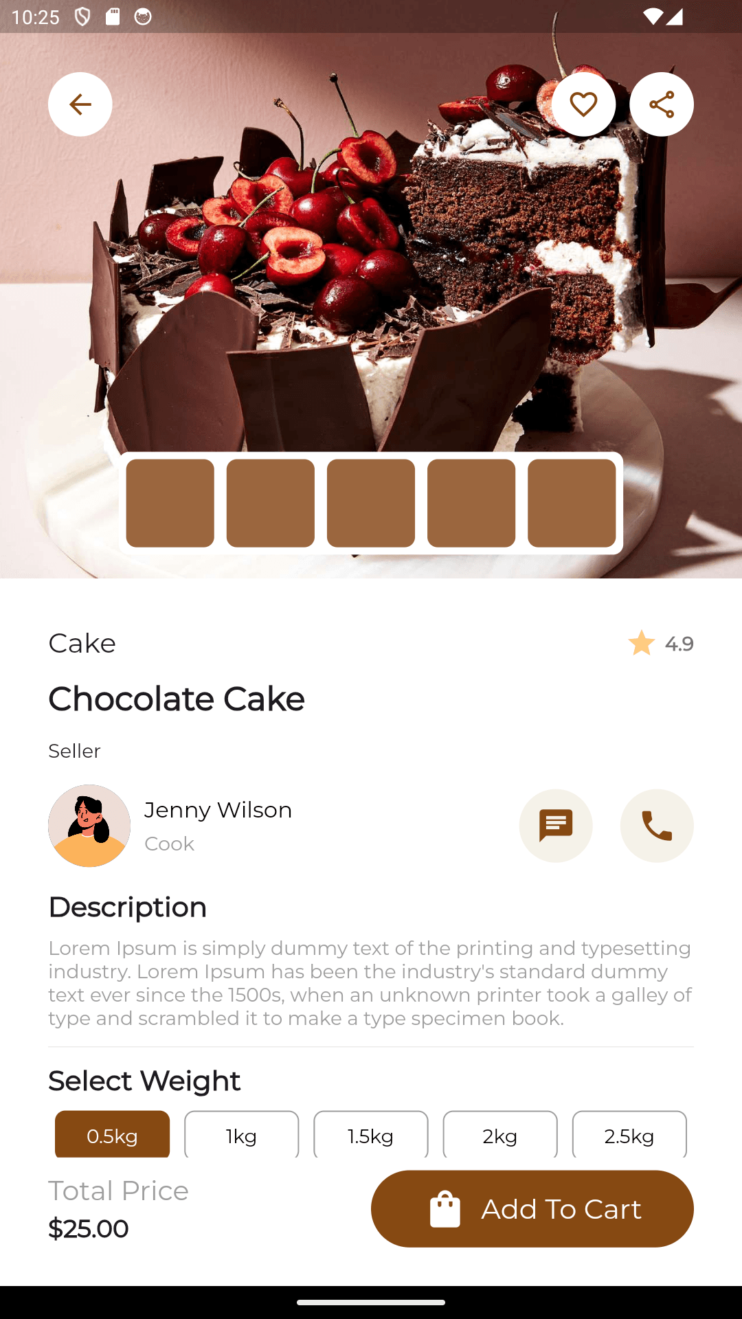 Bakery App screenshot 2