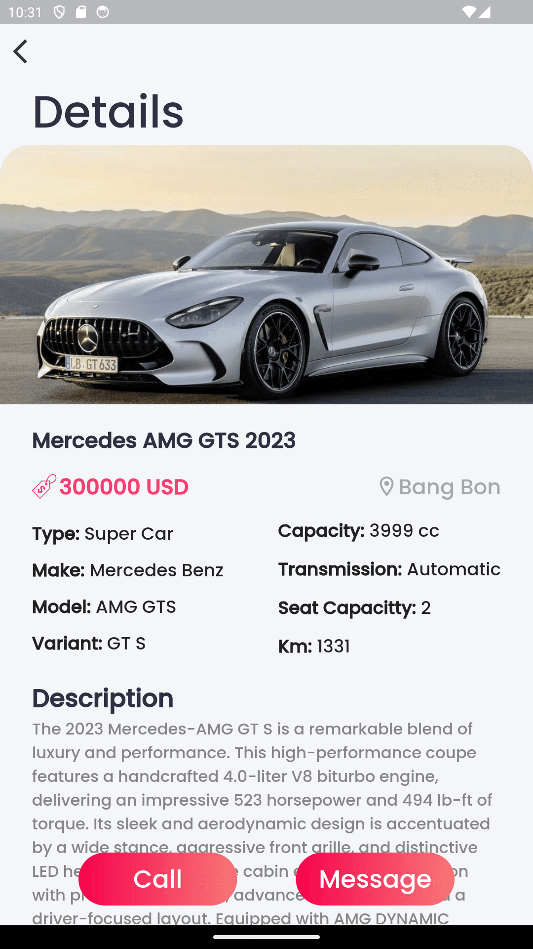 Car Selling App screenshot 2