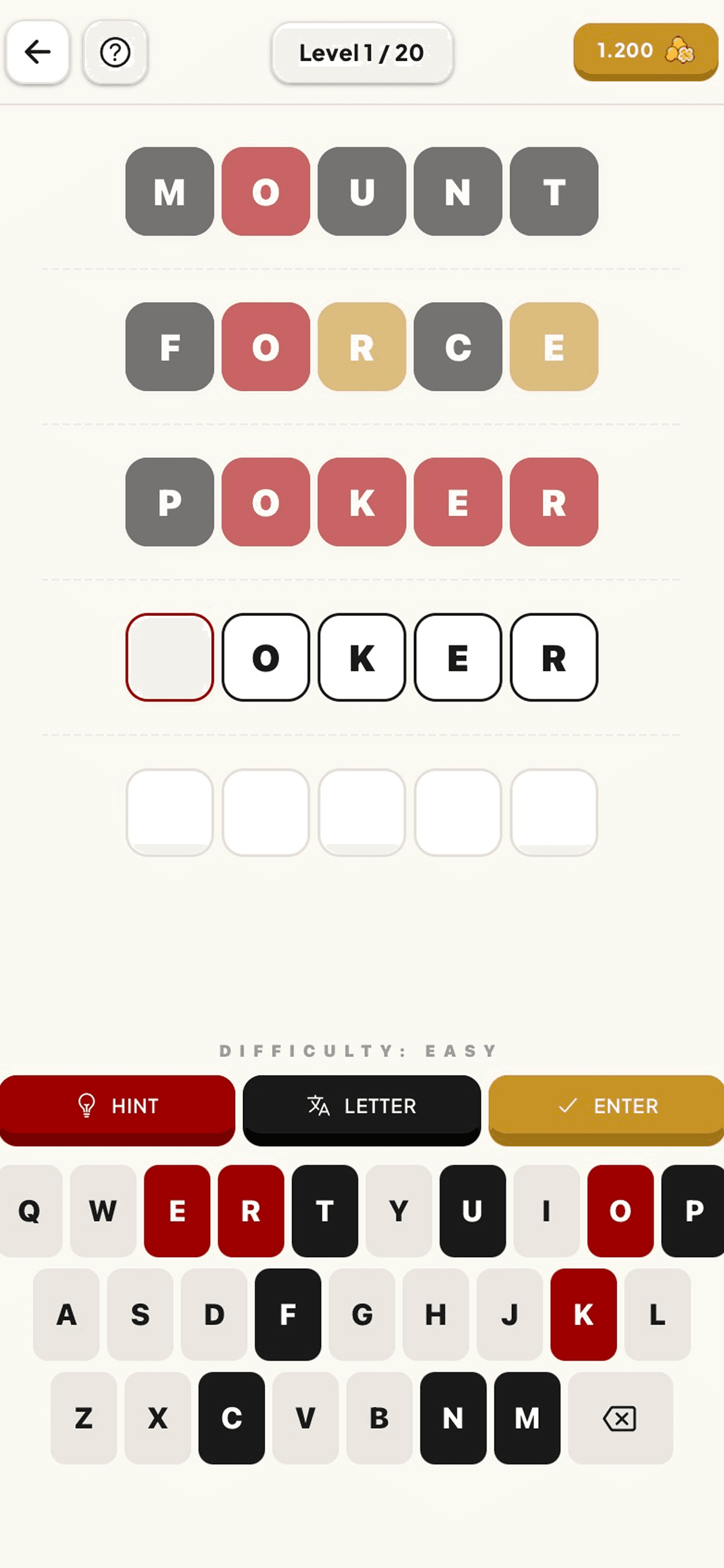 CineGram: Movie Word Puzzle screenshot 2