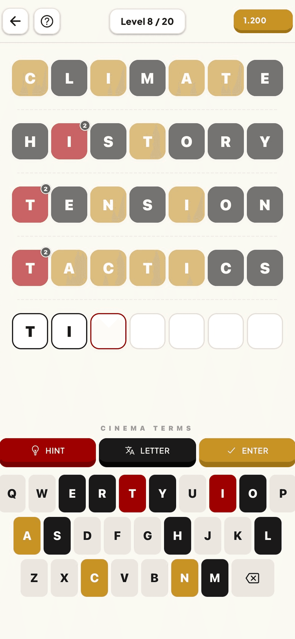 CineGram: Movie Word Puzzle screenshot 4