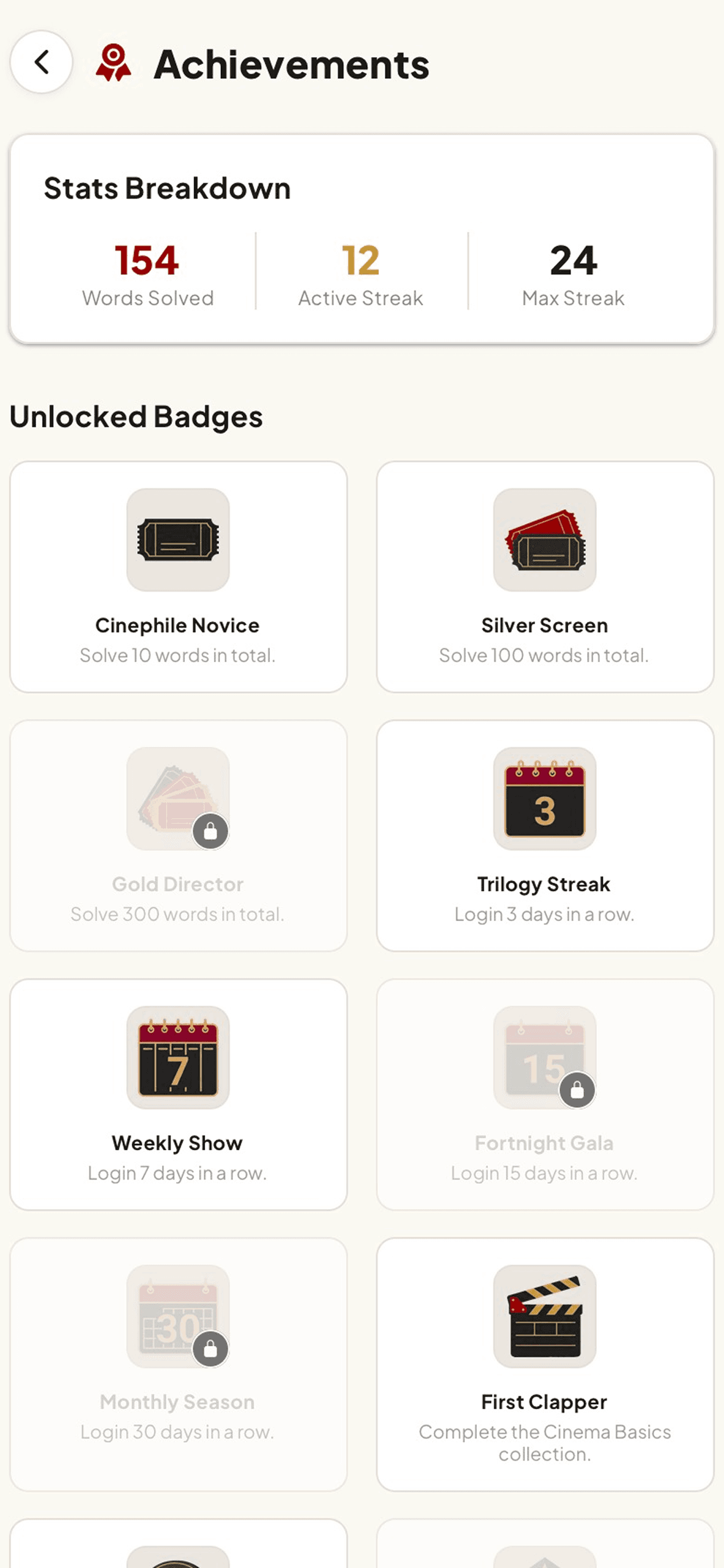 CineGram: Movie Word Puzzle screenshot 5