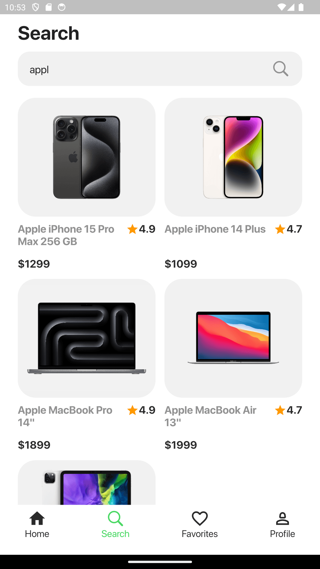 E-Commerce App screenshot 5