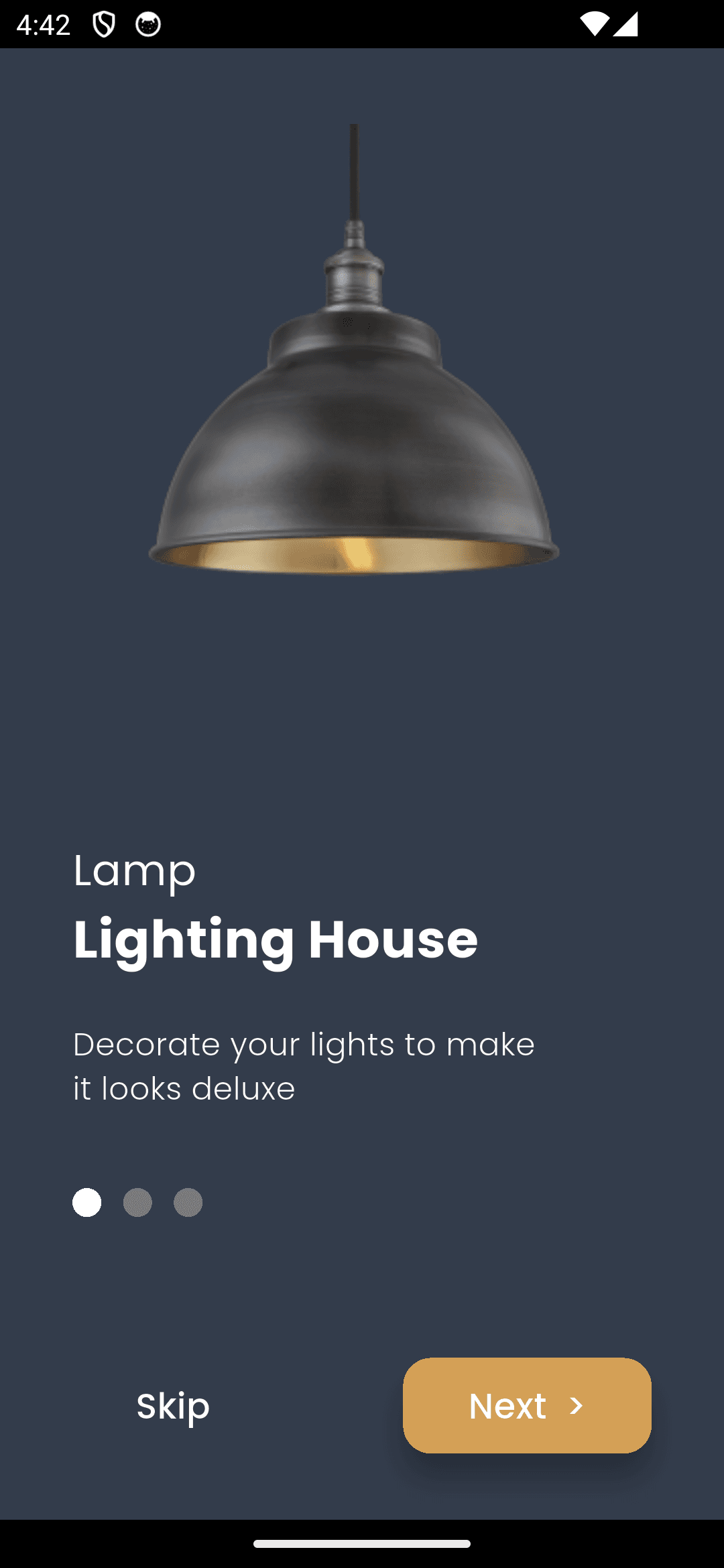 Lamb Mobile App UI screenshot 1