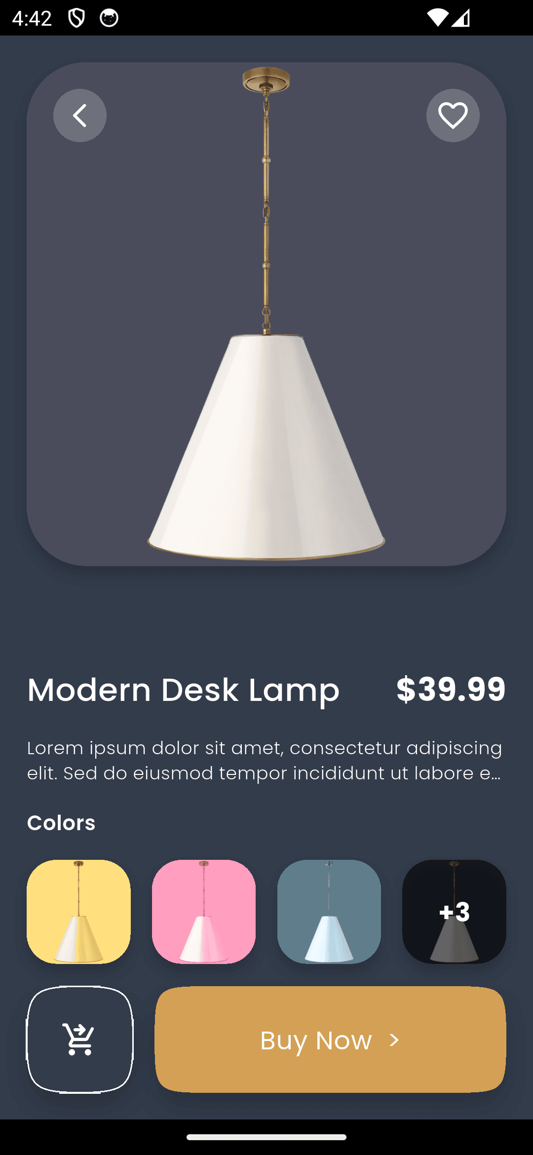 Lamb Mobile App UI screenshot 3
