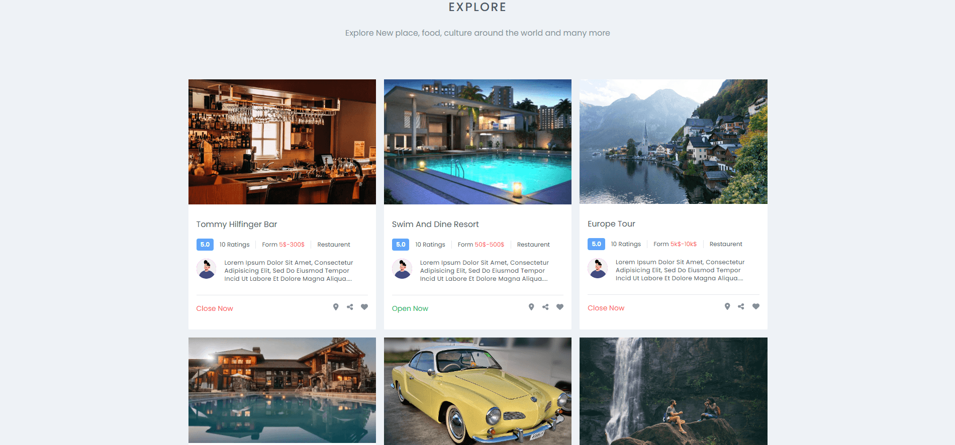 ListRace Website screenshot 3
